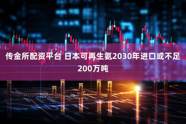 传金所配资平台 日本可再生氨2030年进口或不足200万吨